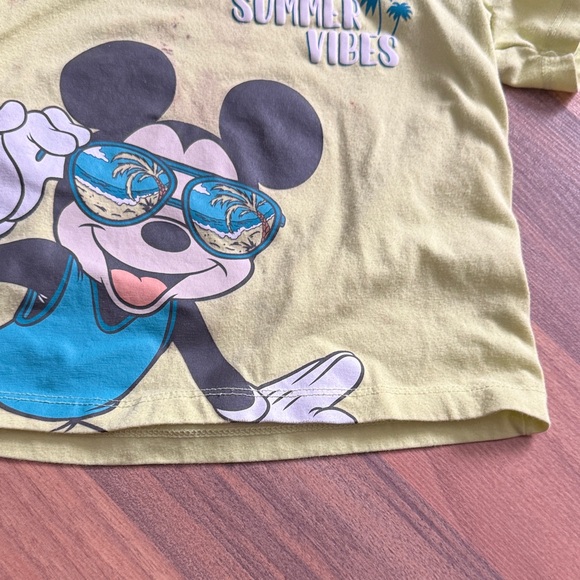 Disney Black Kids Short Sleeve Tee - Picture 8 of 10